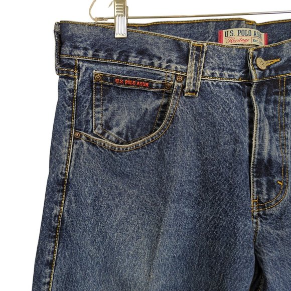 US Polo Assn Heritage‎ Men's straight Jeans UYA-8317 size 40x30 - Picture 3 of 13